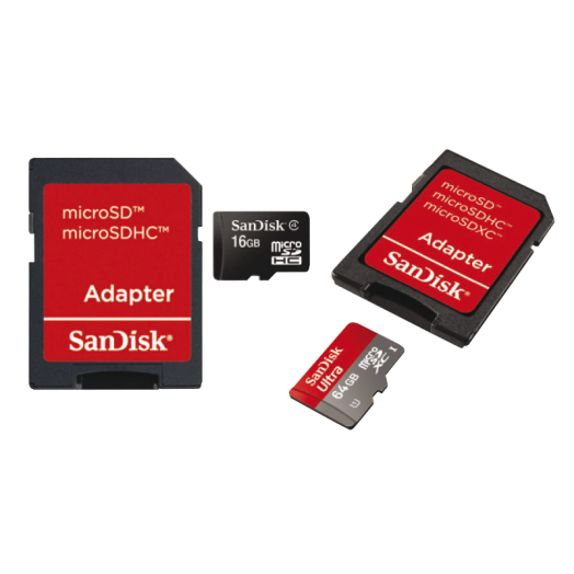 Sandisk microSDHC memóriakártya+adapter