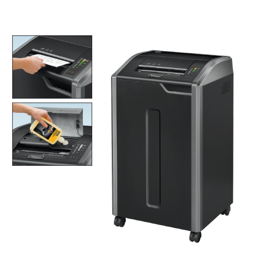 Fellowes 425i iratmegsemmisítő, csíkvágó