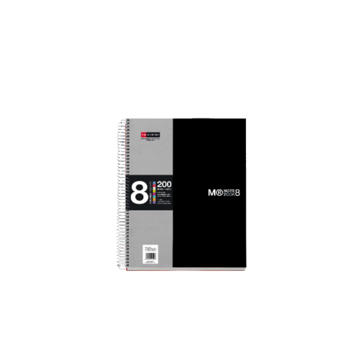 Miquelrius spirálfüzet A/5 8x25lap kockás