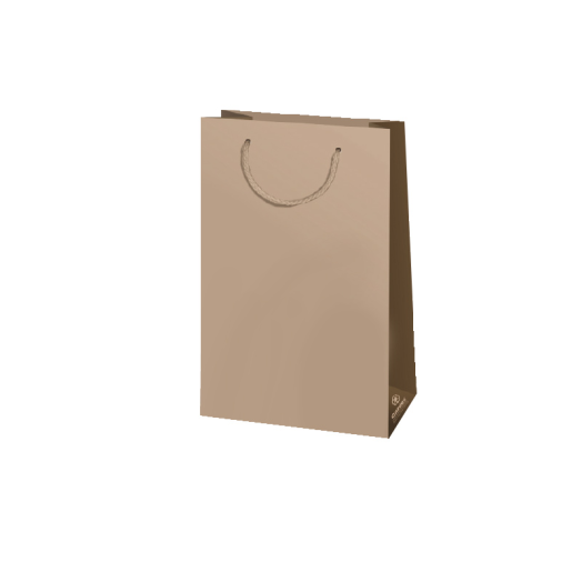 Redőnyomott öko tasak R-Kraft brown