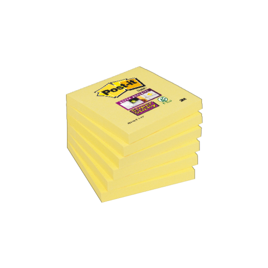 Post-it Super Sticky jegyzet tömb kanári sárga