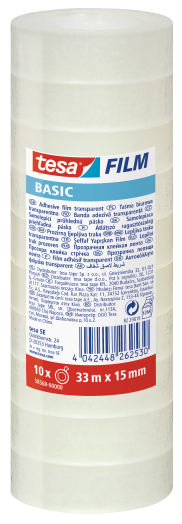 Tesa Basic átlátszó irodai szalag