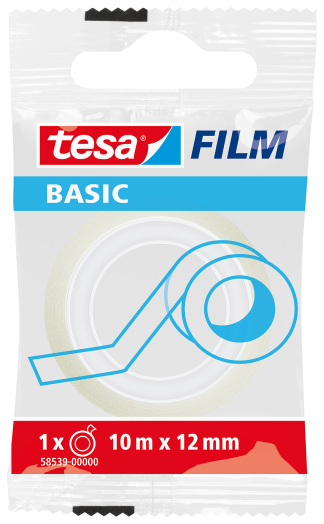 Tesa Basic átlátszó irodai szalag