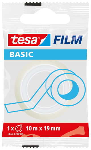 Tesa Basic átlátszó irodai szalag