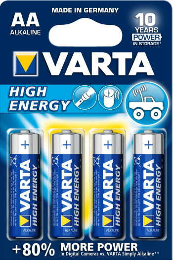 Varta ceruza elem HIGH ENERGY AA 4db/cs