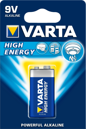 Varta HIGH ENERGY 9V elem