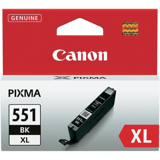 Canon CLI551XL patron, fekete