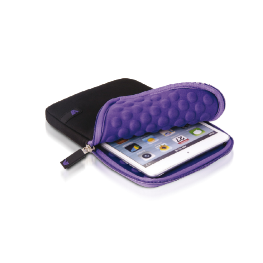 V7 Mini Anti-shock 7,9'táblagép tok, fekete/lila