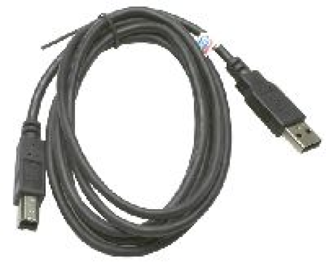 USB A-B nyomtató kábel, 1,5m