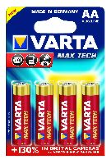 Varta ceruza elem MAX TECH AA 4db/cs