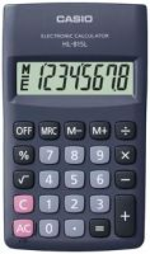 Casio HL-815 zsebszámológép
