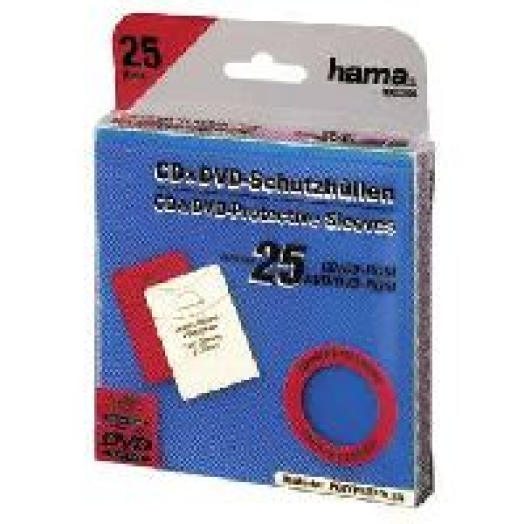 HAMA CD tasak 25db/cs, műanyag színes