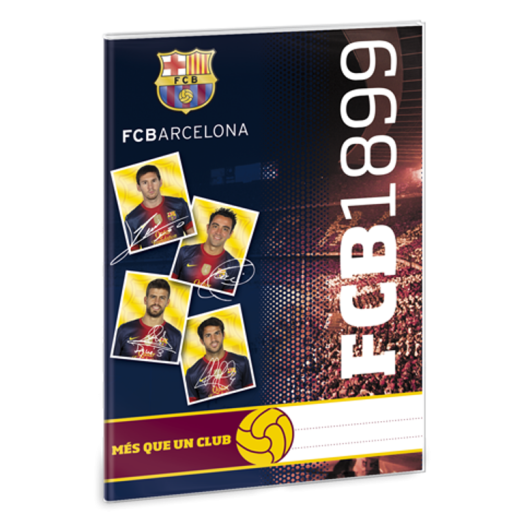 FC Barcelona A5 iskolai füzetborító