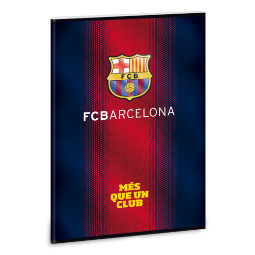 FC Barcelona A5 kockás füzet 40 lapos