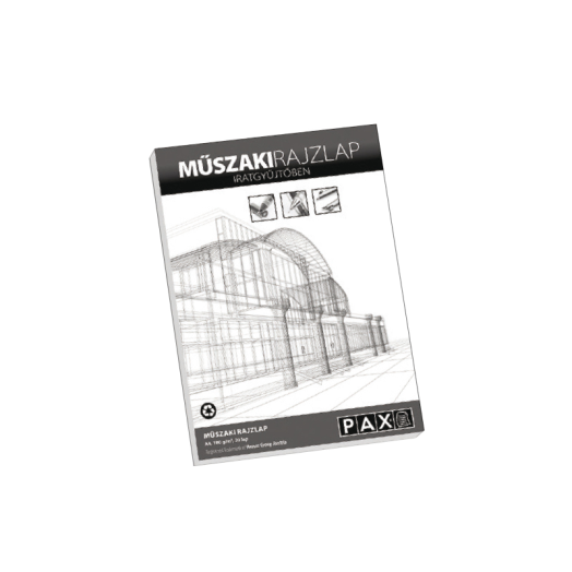Pax műszaki rajzlap famentes 20 lap/csomag