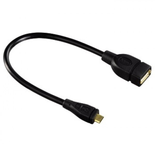 Hama USB-microB-USB-A adapter adapter