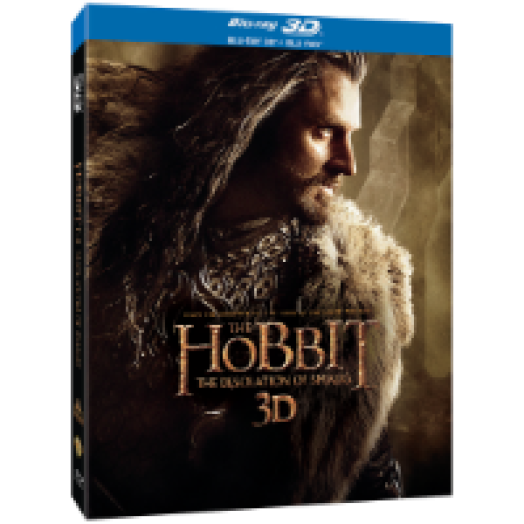 A hobbit - Smaug pusztasága (lentikuláris borítós változat) 3D Blu-ray+Blu-ray