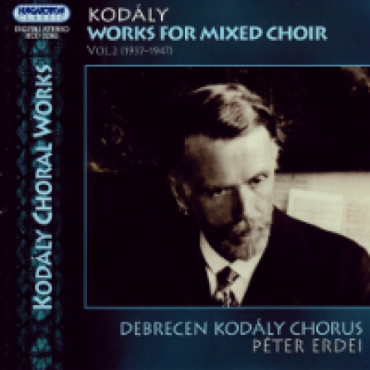 Works for mixed Choir Vol.2 CD