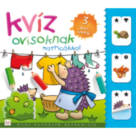Kvíz ovisoknak matricákkal 3 éves kortól