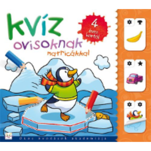 Kvíz ovisoknak matricákkal 4 éves kortól