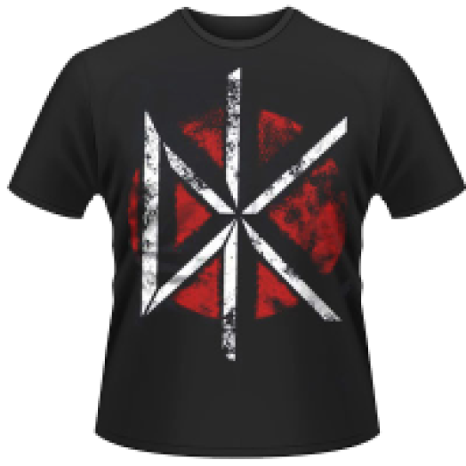 Dead Kennedys - Distressed DK Log T-Shirt XL