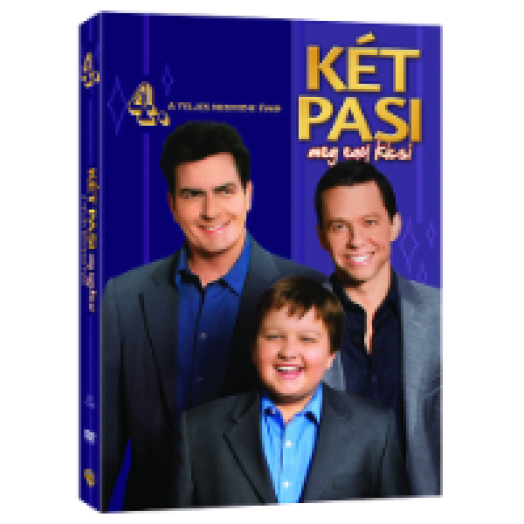 Két pasi, meg egy kicsi - 4. évad DVD