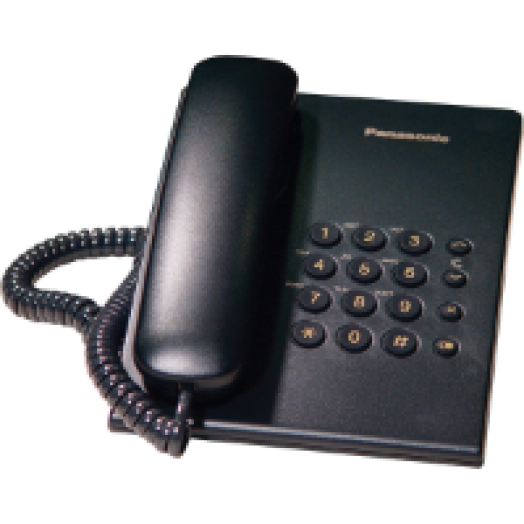 KX-TS500HGB vezetékes telefon fekete