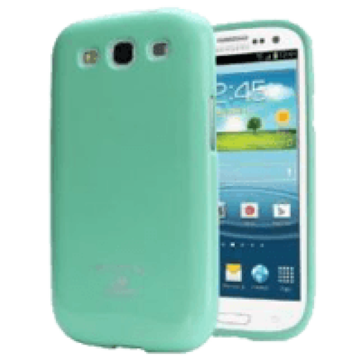 Galaxy S3 szilikon kék hátlap