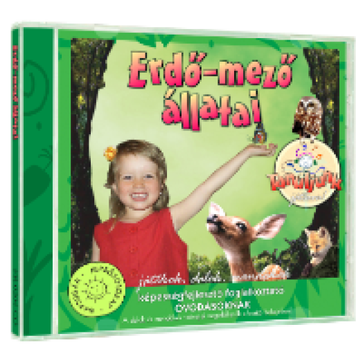 Tanuljunk játszva! - Erdő-mező állatai CD
