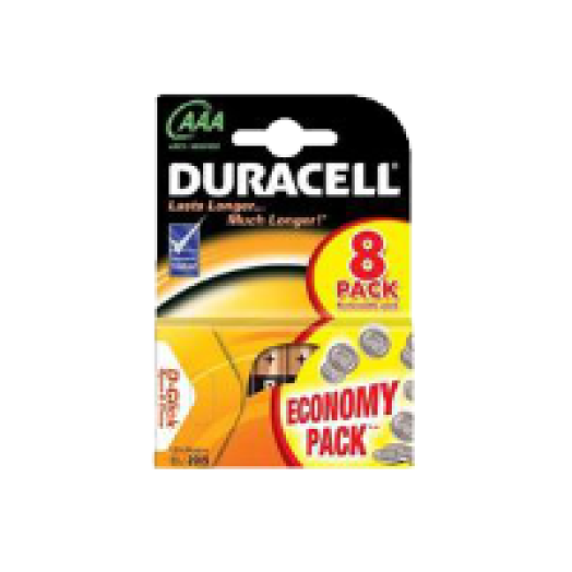 Duracell BSC 8 db AAA elem