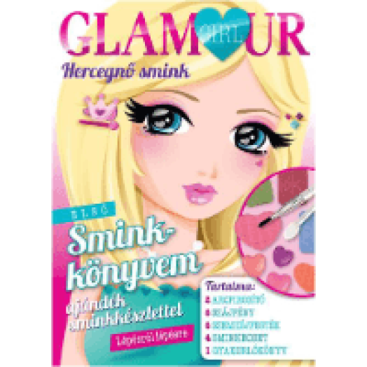 Hercegnő smink - Glamour Girl - Ajándék sminkkészlettel