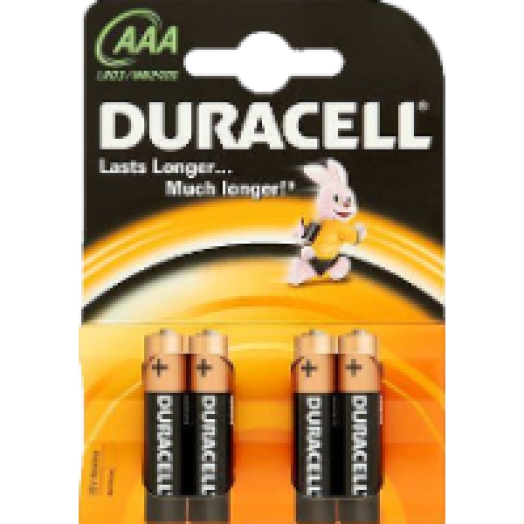 Duracell BSC 4 db AAA elem