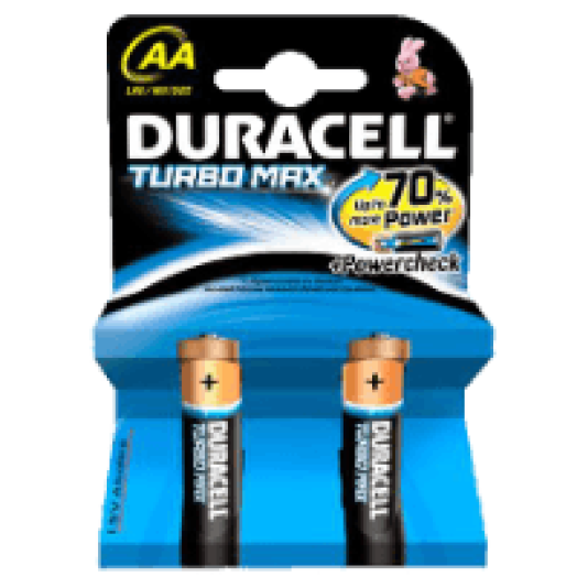 Duracell Turbo MAX 2 db AA elem