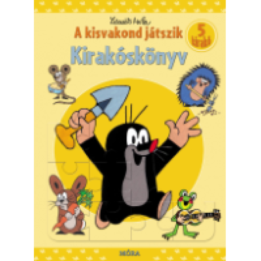A kisvakond játszik - kirakóskönyv