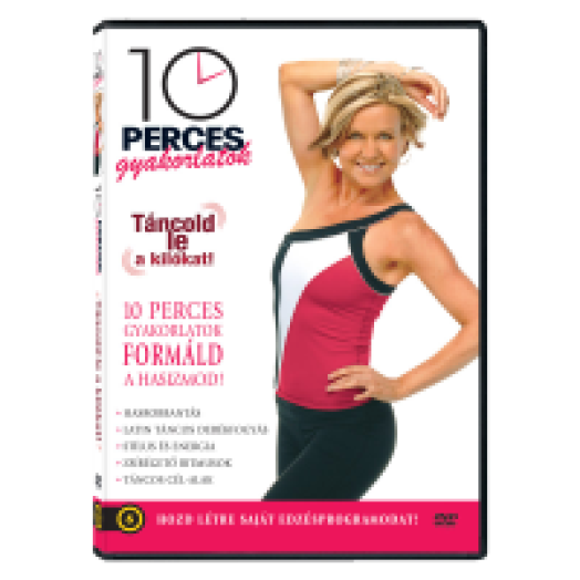 10 perces gyakorlatok - Táncold le a kilókat! DVD