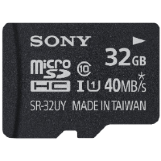 microSDHC 32GB kártya Class10 UHS-I (SR32UYA)