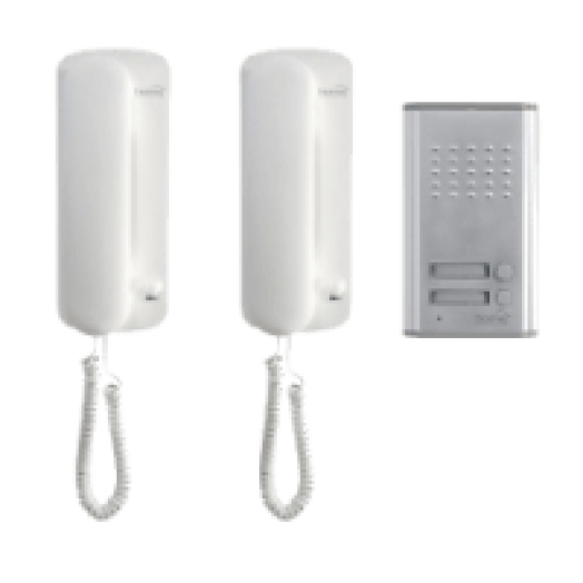 DP 012 vezetékes kaputelefon szett 2db beltéri egységgel