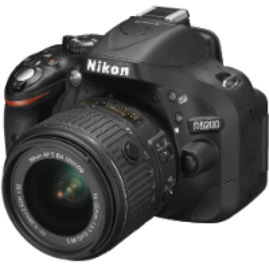 D5200 + 18-55 mm VR II Kit fekete