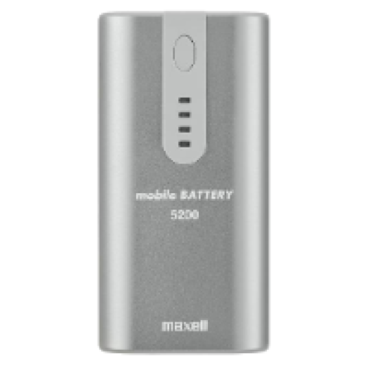 Power Bank 5200 mAh ezüst