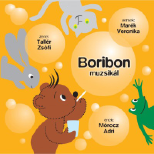 Boribon muzsikál CD