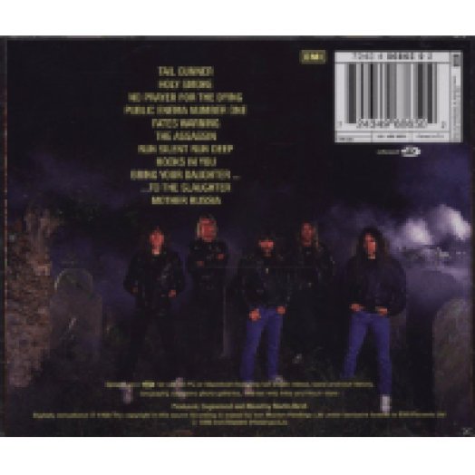 No Prayer For The Dying CD