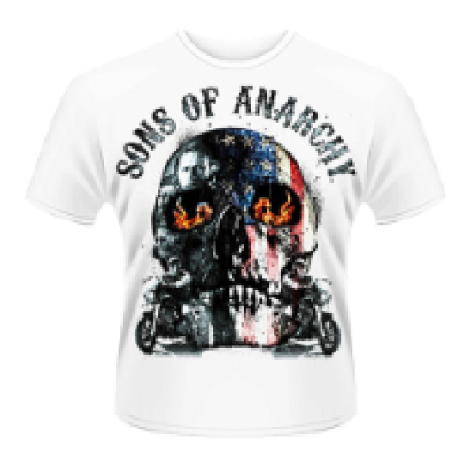 Sons Of Anarchy - Flame Skull T-Shirt M