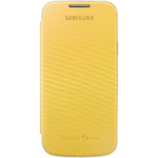EF-FI919BYEG Galaxy S4 Mini citromsárga Flip Cover tok