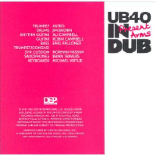 Present Arms In Dub CD