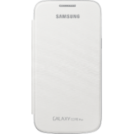 Galaxy Core Plus fehér flip tok