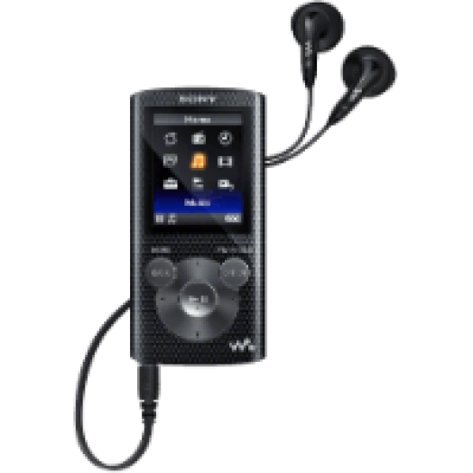NWZ-E383 MP3/MP4 lejátszó, fekete
