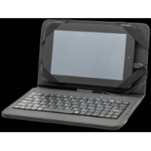7" univerzális tablet tok + magyar billentyűzet