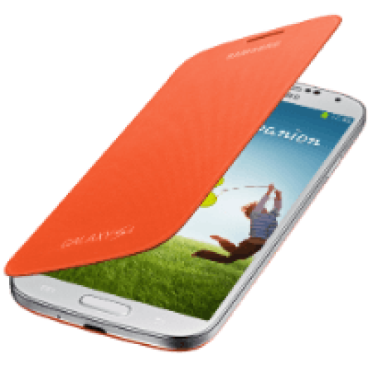 S4 Flip cover narancs EF-FI950BOEG