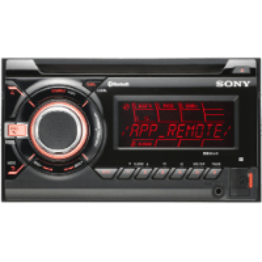 WX-GT90BT 2DIN bluetooth autóhifi fejegység