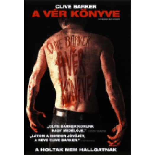 Clive Barker: A vér könyve DVD